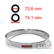 Aluminijski prstenovi za centriranje 74,1 - 72,6 mm ( 74.1 - 72.6 )