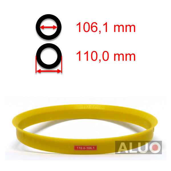 Prstenovi za centriranje 110,0 - 106,1 mm ( 110.0 - 106.1 ) - besplatna dostava