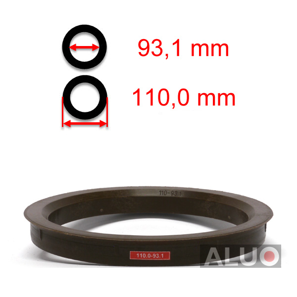 Prstenovi za centriranje 110,0 - 93,1 mm ( 110.0 - 93.1 ) - besplatna dostava