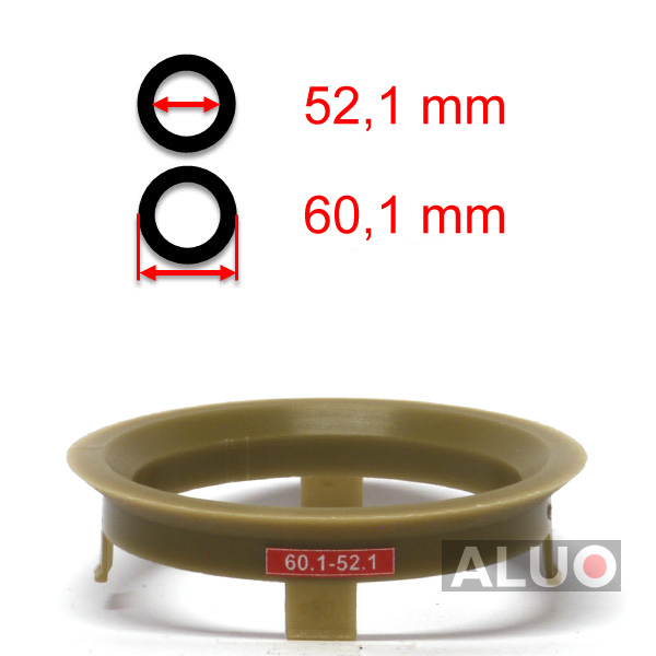 Prstenovi za centriranje 60,1 - 52,1 mm ( 60.1 - 52.1 ) - besplatna dostava