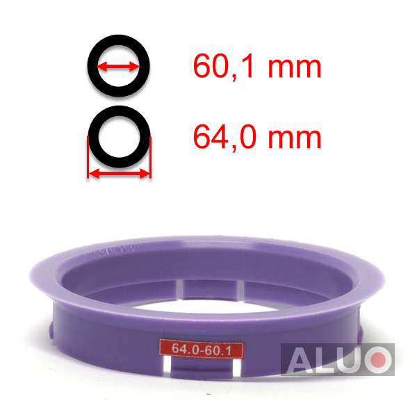 Prstenovi za centriranje 64,0 - 60,1 mm ( 64.0 - 60.1 ) - besplatna dostava
