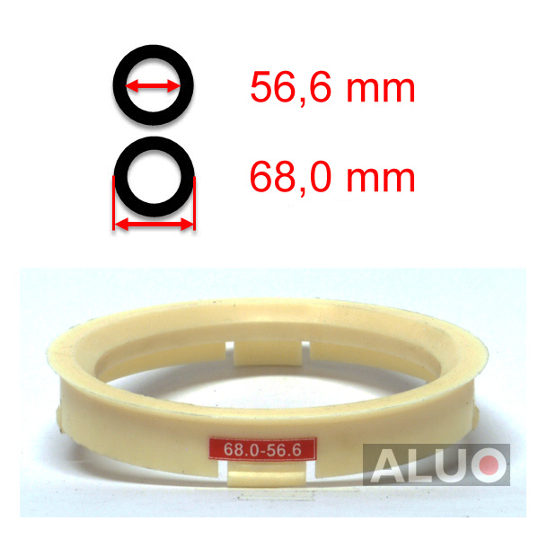 Prstenovi za centriranje 68,0 - 56,6 mm ( 68.0 - 56.6 ) - besplatna dostava