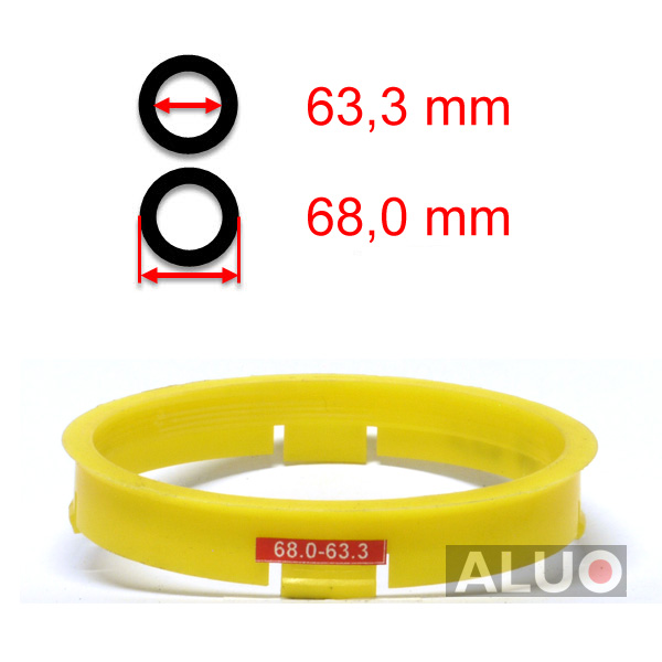 Prstenovi za centriranje 68,0 - 63,3 mm ( 68.0 - 63.3 ) - besplatna dostava