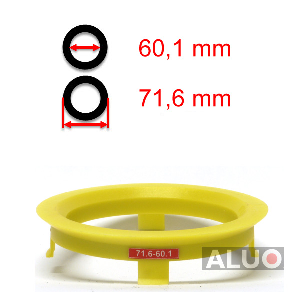Prstenovi za centriranje 71,6 - 60,1 mm ( 71.6 - 60.1 ) - besplatna dostava