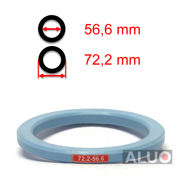 Prstenovi za centriranje 72,2 - 56,6 mm ( 72.2 - 56.6 ) - bez ruba - besplatna dostava