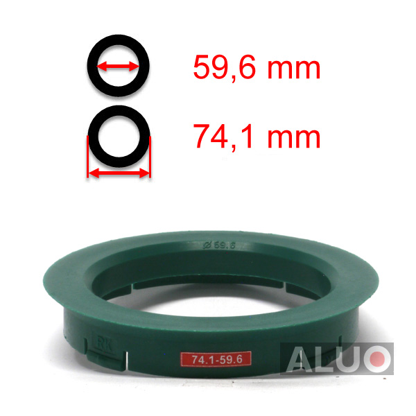 Prstenovi za centriranje 74,1 - 59,6 mm ( 74.1 - 59.6 ) - besplatna dostava