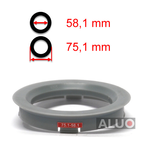 Prstenovi za centriranje 75,1 - 58,1 mm ( 75.1 - 58.1 ) - besplatna dostava