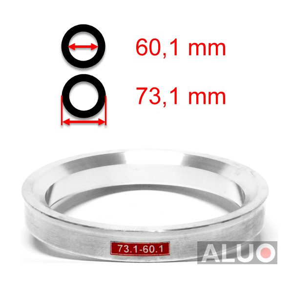 Aluminijski prstenovi za centriranje 73,1 - 60,1 mm ( 73.1 - 60.1 )