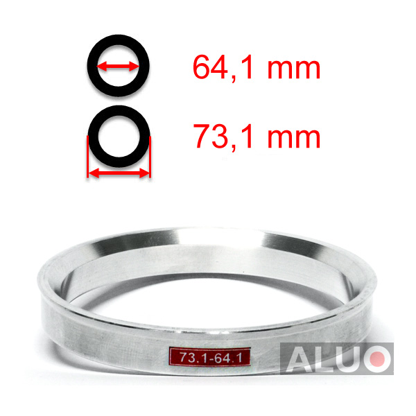 Aluminijski prstenovi za centriranje 73,1 - 64,1 mm ( 73.1 - 64.1 )
