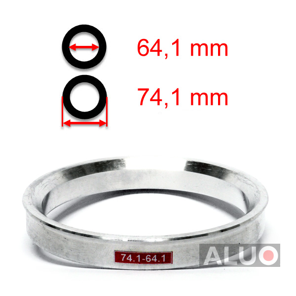 Aluminijski prstenovi za centriranje 74,1 - 64,1 mm ( 74.1 - 64.1 )