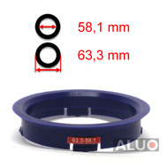 Prstenovi za centriranje 63,3 - 58,1 mm ( 63.3 - 58.1 ) - besplatna dostava