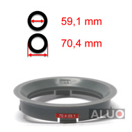 Prstenovi za centriranje 70,4 - 59,1 mm ( 70.4 - 59.1 ) - besplatna dostava
