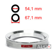 Aluminijski prstenovi za centriranje 67,1 - 54,1 mm ( 67.1 - 54.1 )