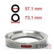 Aluminijski prstenovi za centriranje 73,1 - 57,1 mm ( 73.1 - 57.1 )