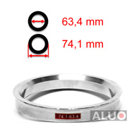 Aluminijski prstenovi za centriranje 74,1 - 63,4 mm ( 74.1 - 63.4 )