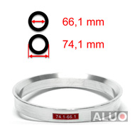 Aluminijski prstenovi za centriranje 74,1 - 66,1 mm ( 74.1 - 66.1 )
